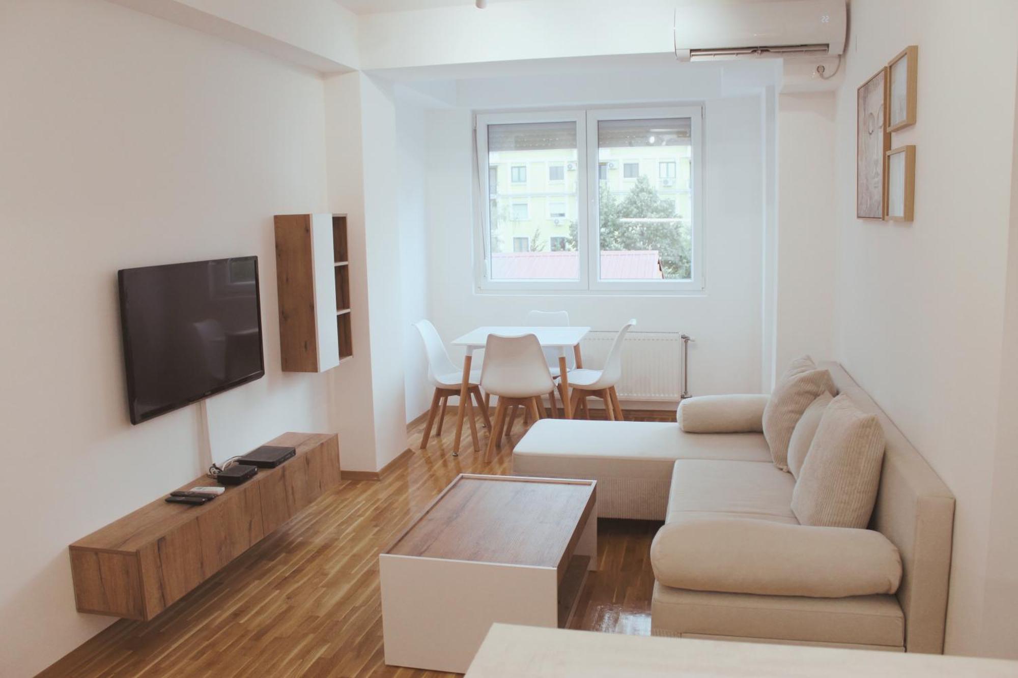 Magnolia Apartment Skopje Bagian luar foto